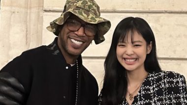 BLACKPINK's Jennie Meets Kid Cudi! Korean Singer Poses for a Happy Picture With American Rapper